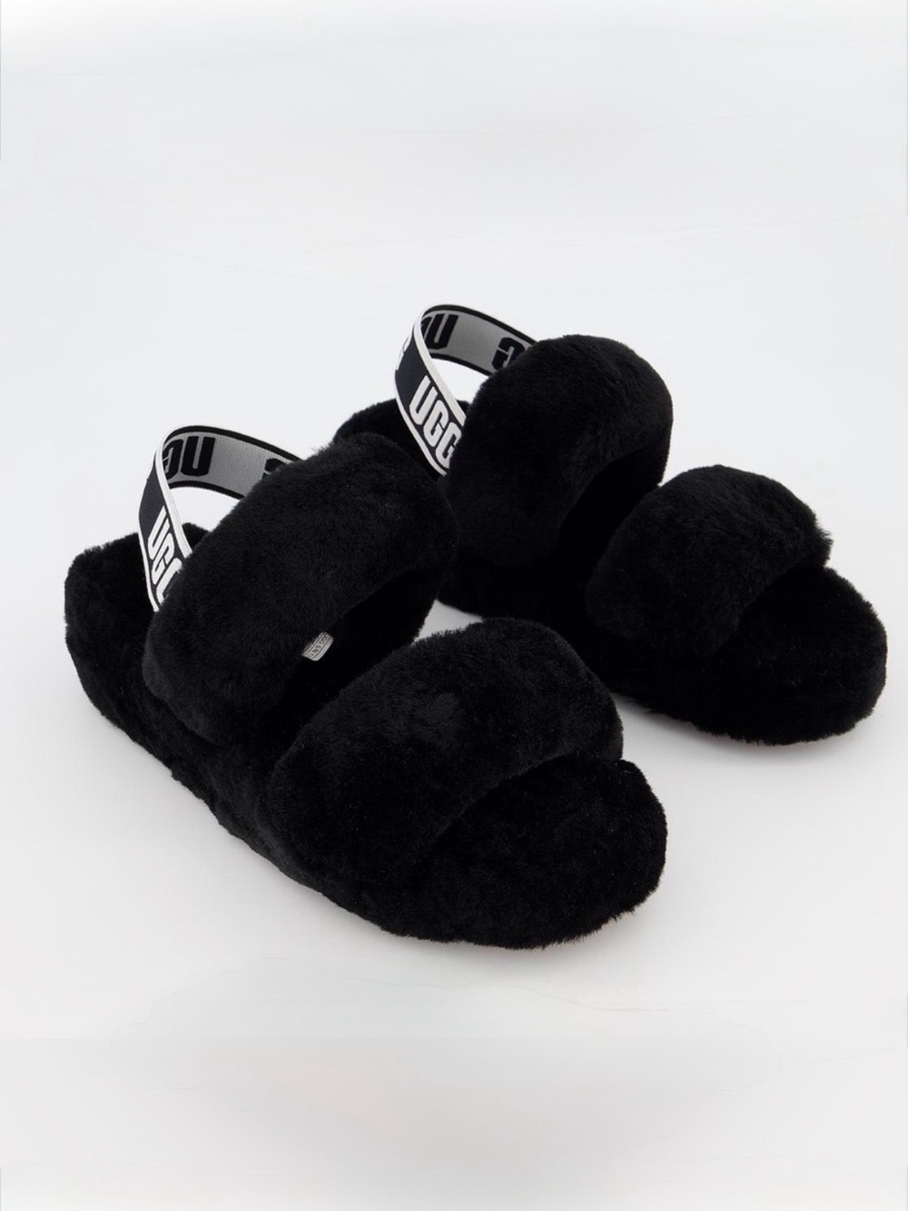 UGG Black Oh Yeah Slippers